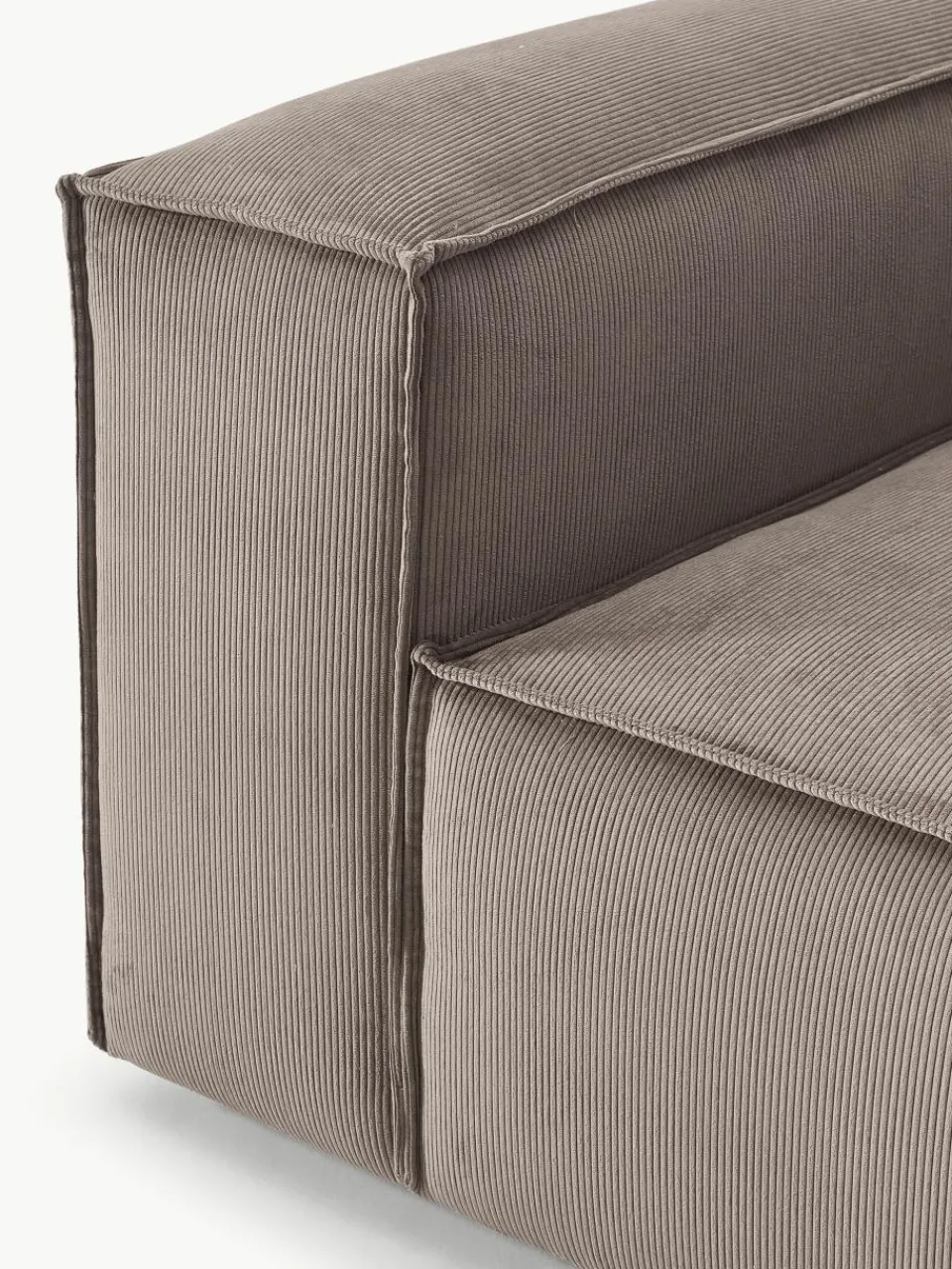 Fauteuil Lennon van corduroy^Westwing Collection New