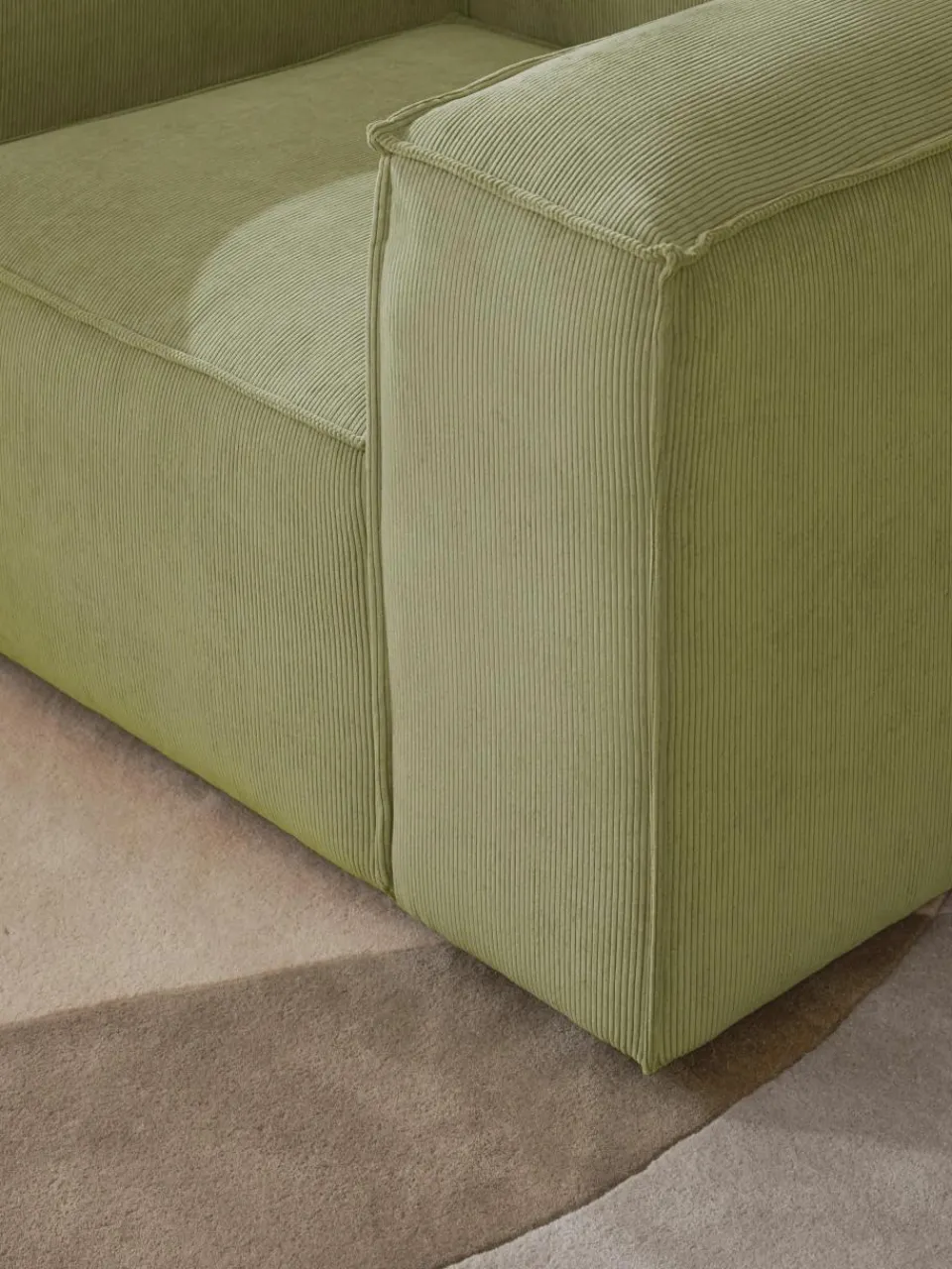 Fauteuil Lennon van corduroy^Westwing Collection Discount