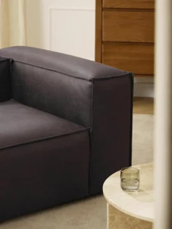 Fauteuil Lennon van gerecycled leer^Westwing Collection Discount
