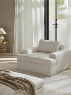 Fauteuil Russell met afneembare hoezen^Westwing Collection Hot