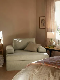 Fauteuil Russell met afneembare hoezen^Westwing Collection Best