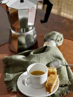 Fine Bone China espressokopjes Oco met schoteltjes, 6 stuks^ASA Selection Fashion