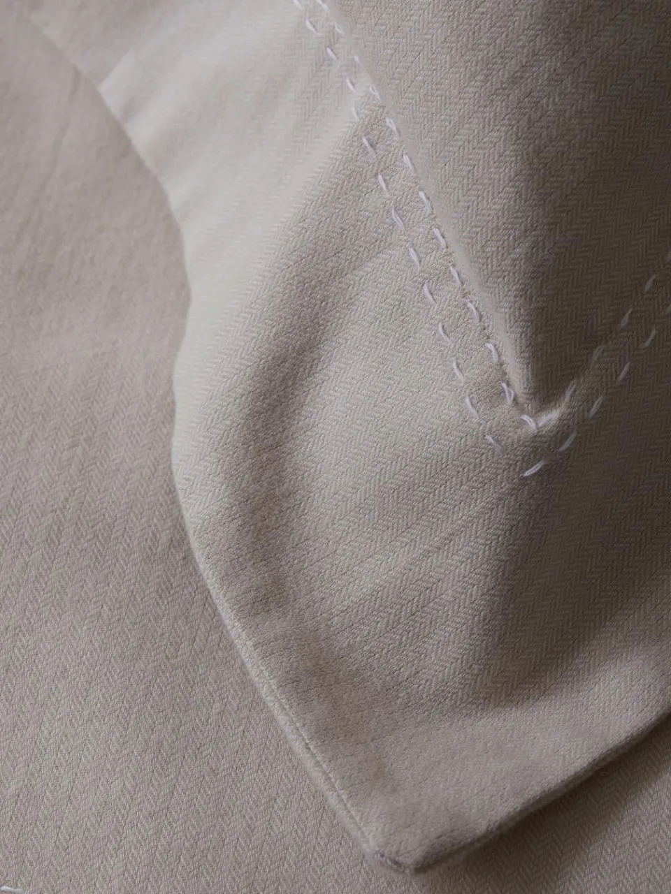 Flanellen dekbedovertrek Laia^Westwing Collection Online