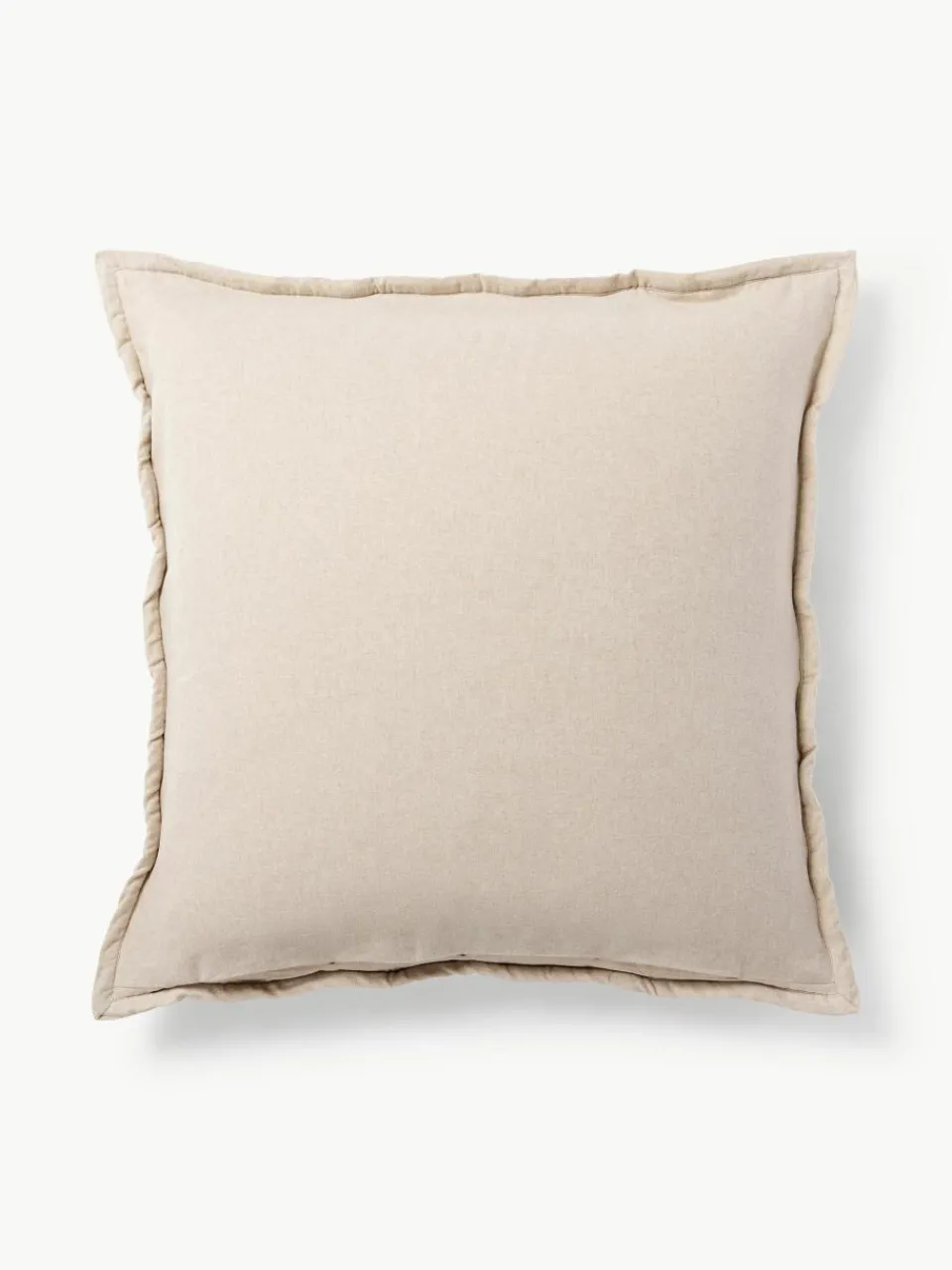 Flanellen kussen Selby met structuurpatroon^Westwing Collection Best