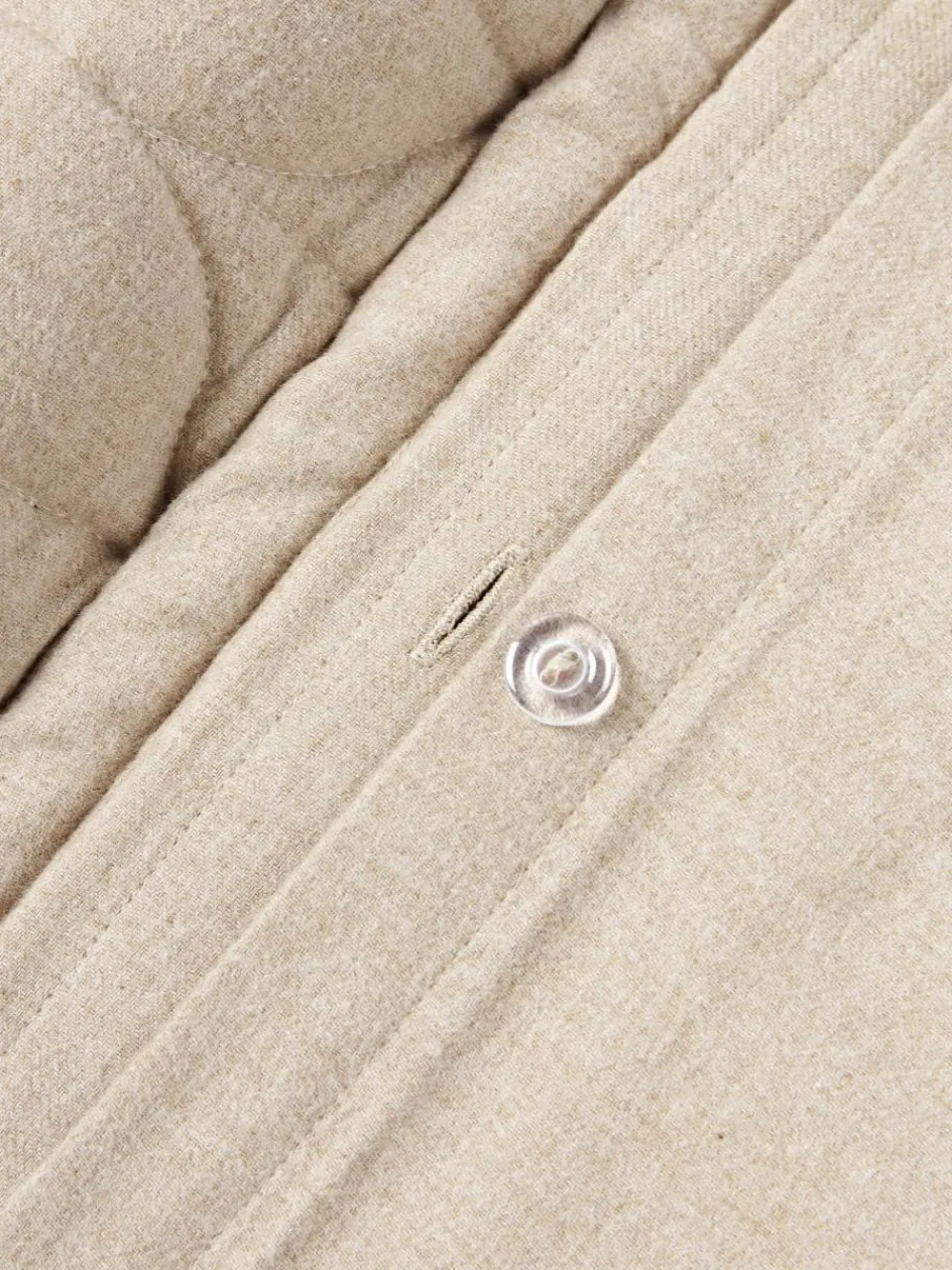 Flanellen kussen Selby met structuurpatroon^Westwing Collection Best