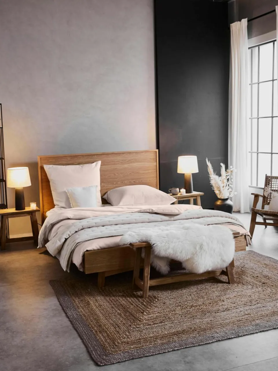 Flanellen kussenhoes Biba^Westwing Collection Clearance
