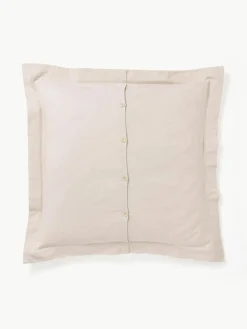 Flanellen kussenhoes Laia met bies^Westwing Collection Sale