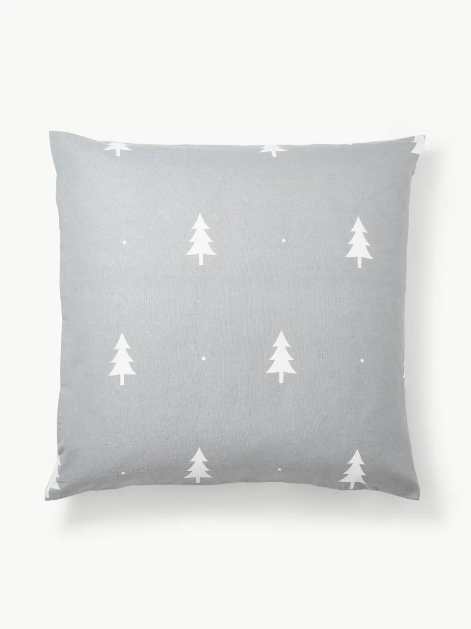 Flanellen kussenhoes X-mas Tree met kerstmotief^Westwing Collection Sale