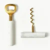 Flesopener Agata met marmeren handvat, set van 2^Westwing Collection Hot