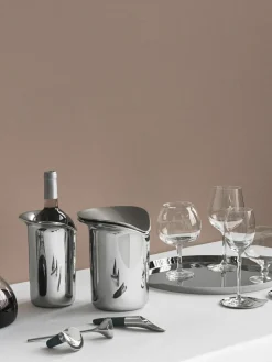 Flessenkoeler Wine & Bar van edelstaal^GEORG JENSEN Sale