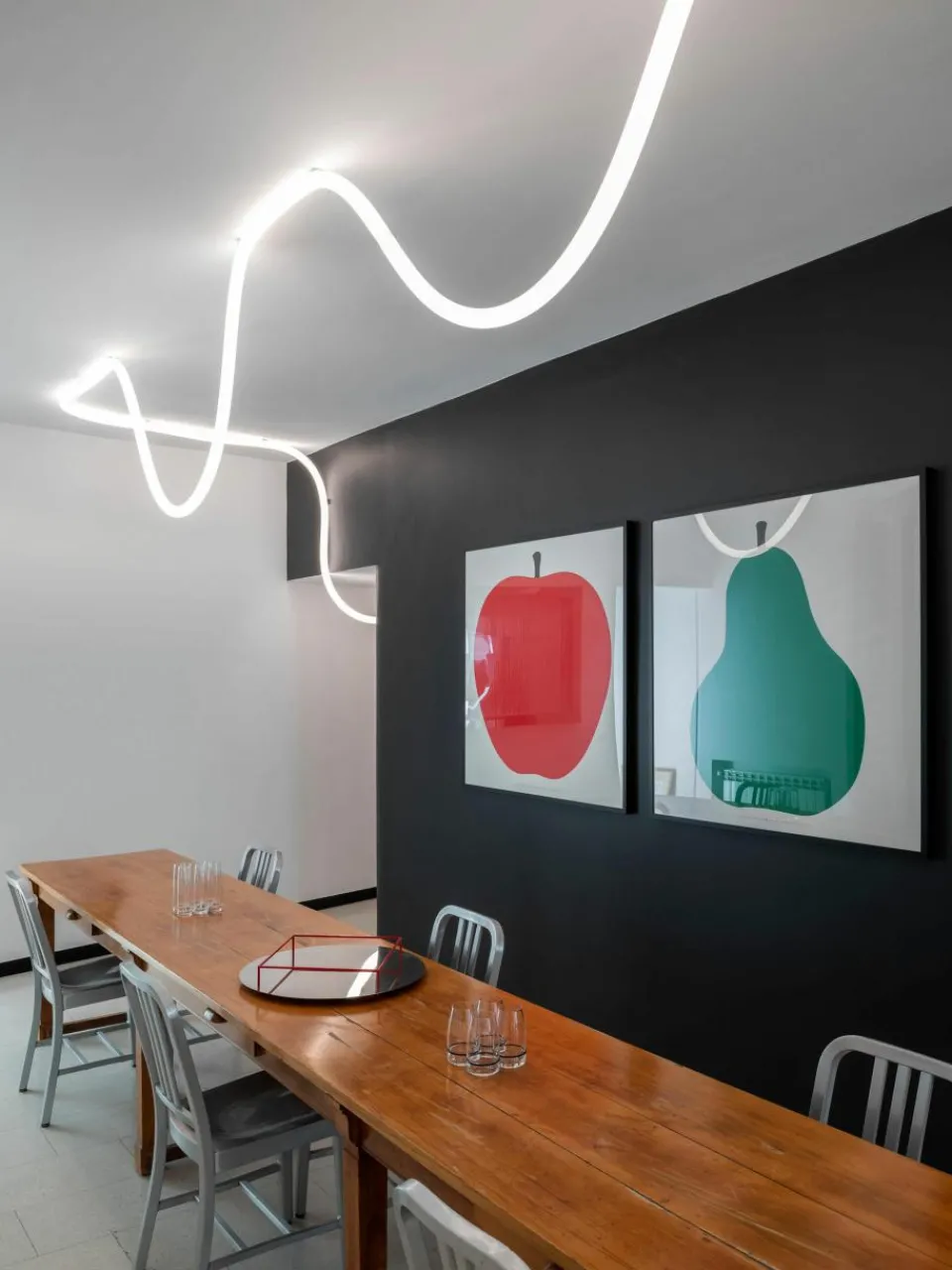 Flexibele LED lamp La Linea, dimbaar^Artemide Best