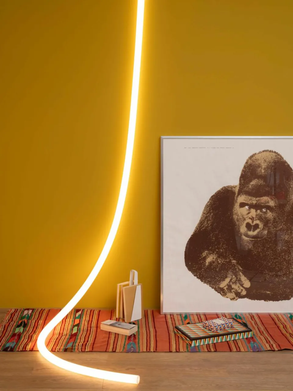 Flexibele LED lamp La Linea, dimbaar^Artemide Best