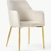 Fluwelen armleunstoel Ava^Westwing Collection Discount