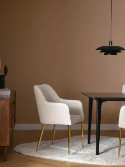 Fluwelen armleunstoel Ava^Westwing Collection Discount