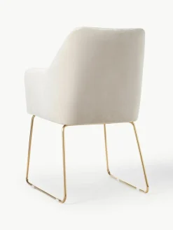 Fluwelen armleunstoel Isla^Westwing Collection Clearance