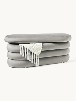 Fluwelen bank Alto met opbergruimte^Westwing Collection Sale