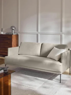 Fluwelen bank Fluente (2-zits)^Westwing Collection Discount
