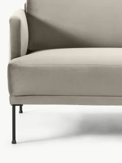 Fluwelen bank Fluente (2-zits)^Westwing Collection Discount