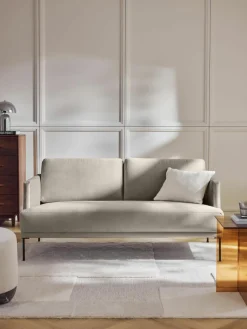 Fluwelen bank Fluente (2-zits)^Westwing Collection Discount