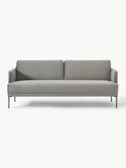 Fluwelen bank Fluente (3-zits)^Westwing Collection Hot