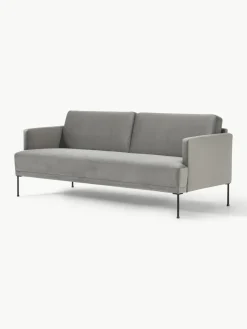 Fluwelen bank Fluente (3-zits)^Westwing Collection Hot