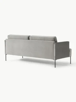 Fluwelen bank Fluente (3-zits)^Westwing Collection Hot