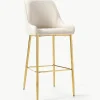 Fluwelen barstoel Ava^Westwing Collection Online