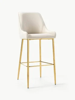 Fluwelen barstoel Ava^Westwing Collection Online