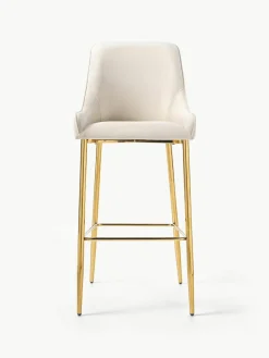 Fluwelen barstoel Ava^Westwing Collection Online