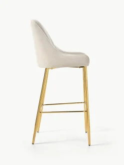 Fluwelen barstoel Ava^Westwing Collection Online