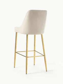 Fluwelen barstoel Ava^Westwing Collection Online