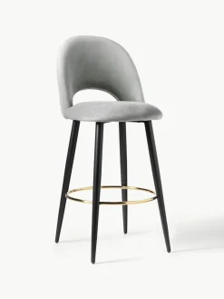 Fluwelen barstoel Rachel^Westwing Collection Sale