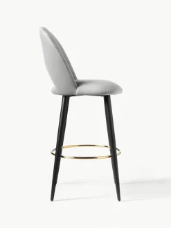 Fluwelen barstoel Rachel^Westwing Collection Sale