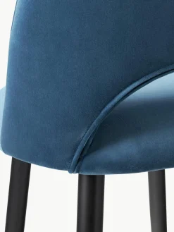 Fluwelen barstoel Rachel^Westwing Collection Online
