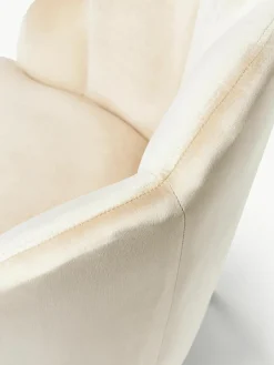 Fluwelen cocktailfauteuil Helle^Westwing Collection Sale