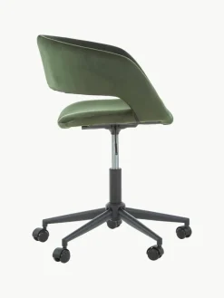 Fluwelen draaistoel Grace, in hoogte verstelbaar^Westwing Discount