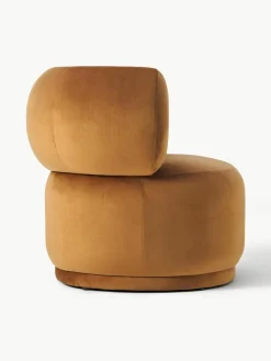 Fluwelen fauteuil Cori^Westwing Collection Discount