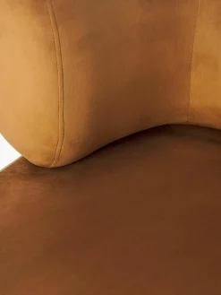 Fluwelen fauteuil Cori^Westwing Collection Discount