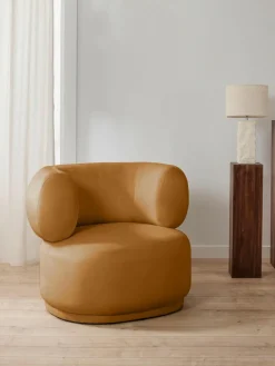Fluwelen fauteuil Cori^Westwing Collection Discount