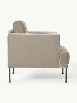 Fluwelen fauteuil Fluente^Westwing Collection Clearance