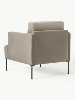 Fluwelen fauteuil Fluente^Westwing Collection Clearance