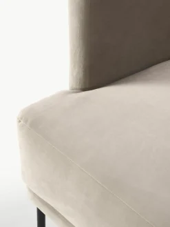 Fluwelen fauteuil Fluente^Westwing Collection Clearance