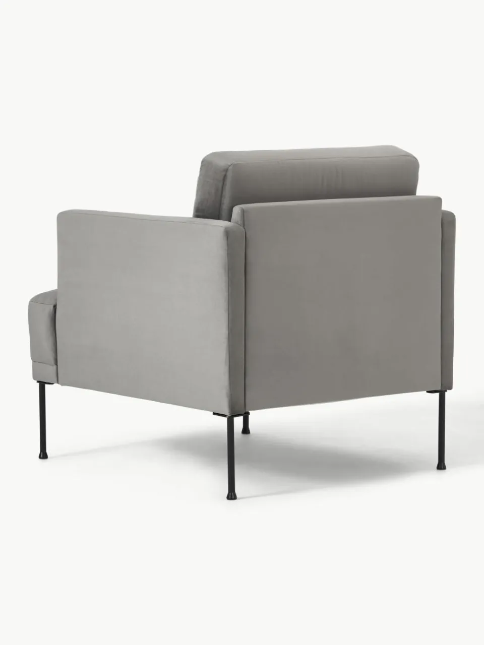 Fluwelen fauteuil Fluente^Westwing Collection Clearance