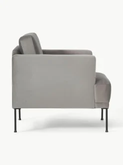 Fluwelen fauteuil Fluente^Westwing Collection Clearance