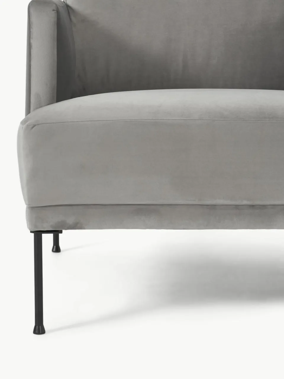 Fluwelen fauteuil Fluente^Westwing Collection Clearance