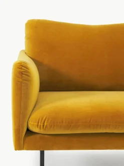 Fluwelen fauteuil Moby^Westwing Collection Best