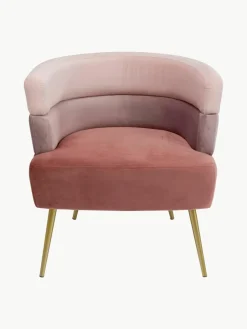 Fluwelen fauteuil Sandwich in retro design^Kare Design Online
