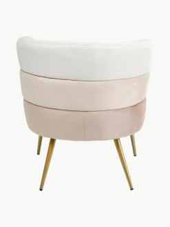 Fluwelen fauteuil Sandwich in retro-design^Kare Design Outlet