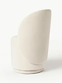 Fluwelen gestoffeerde stoel Zeyno^Westwing Collection Online