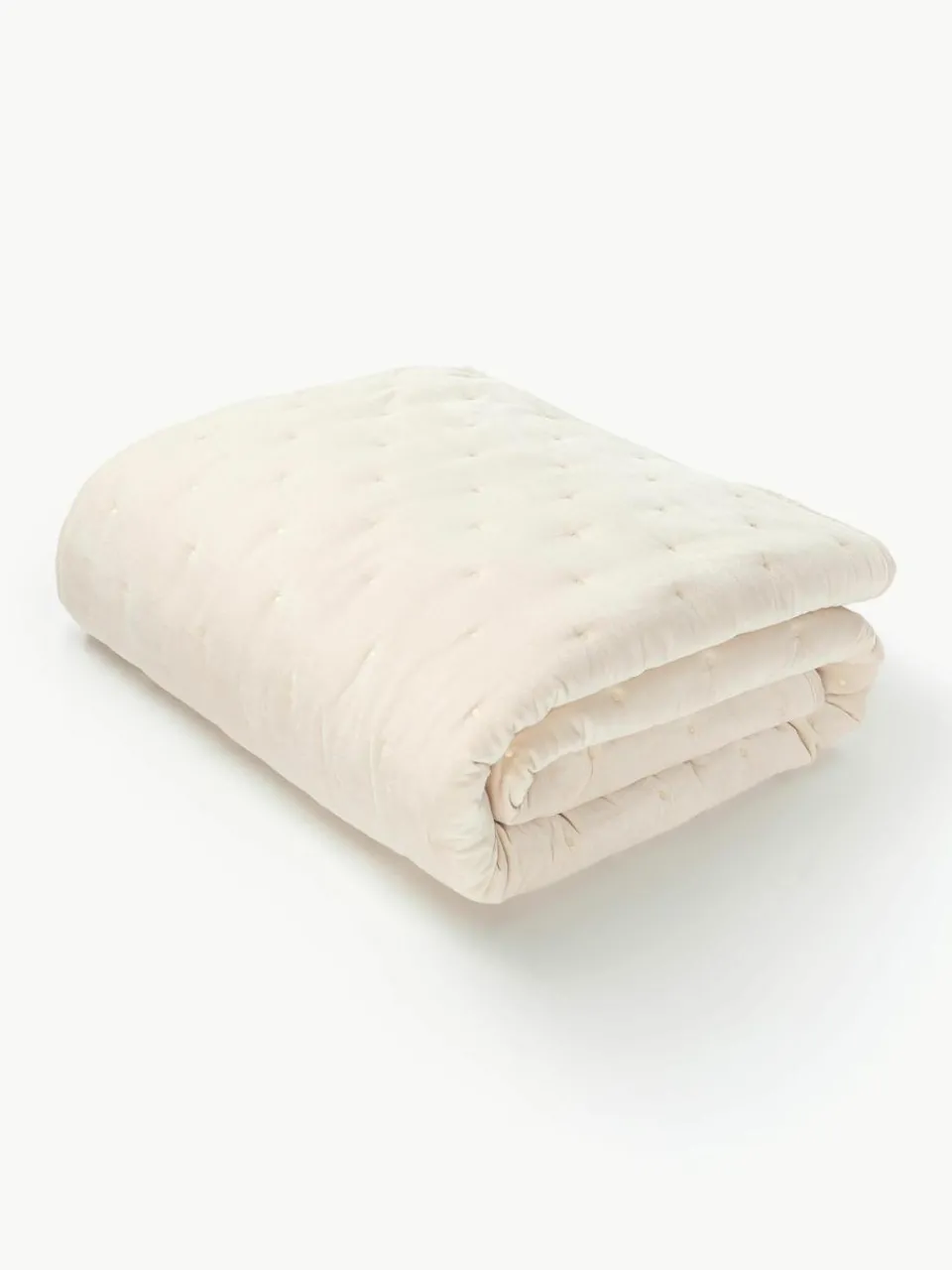 Fluwelen gewatteerde bedsprei Cheryl^Westwing Collection Fashion